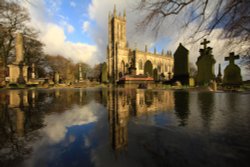 All Saints Church, Stand, Whitefield, Manchester. Wallpaper