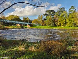Stour Valley Autumn Dorset Wallpaper