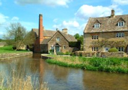 Lower Slaughter Watermill Wallpaper