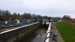 Orton Lock, Orton Longueville