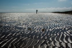 Low tide at Theddlethorpe Wallpaper