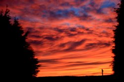 A Gateshead Sunset. Wallpaper