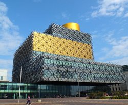 The New Civic centre Library ,Birmingham Wallpaper