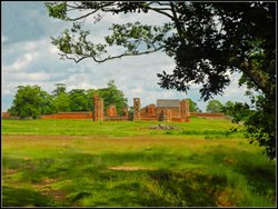 The Greys House Ruins. Wallpaper