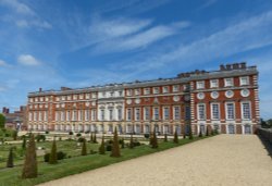 William & Mary Wing Wallpaper