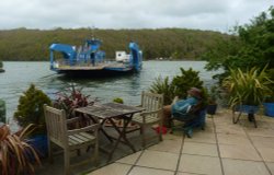 Fogg is Still at the King Harry Ferry. Wallpaper