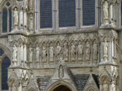 Salisbury Cathedral, Wiltshire Wallpaper