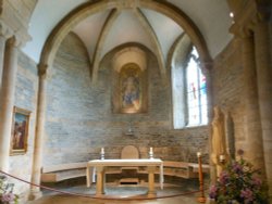 Tewkesbury Abbey Interior, Tewkesbury, Gloucestershire Wallpaper