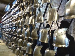 Tower of London Armour Wallpaper