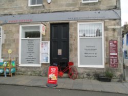 Post Office. Wallpaper