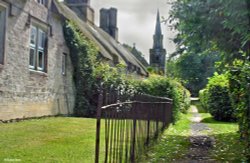 Littlebredy, Dorset. Wallpaper