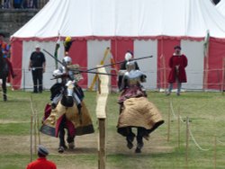 Jousting at the Tower of London Wallpaper