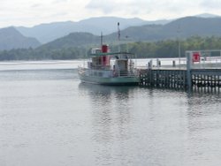 Pooley Bridge Pier Wallpaper