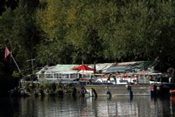 Houseboat on Thames at Reading
