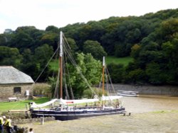 Cotehele Quay Wallpaper