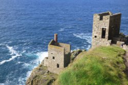 The Crowns, Botallack, Pendeen, St Just, Cornwall Wallpaper
