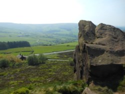 Winking Man, Leek, Staffordshire Wallpaper
