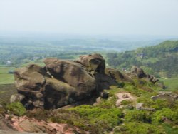 Winking Man, Leek, Staffordshire Wallpaper