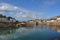 Porthleven Harbour Cornwall Wallpaper