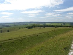 The South Downs of West Sussex Wallpaper