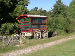 Gypsy Caravan Wallpaper