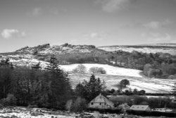 View from Hound Tor, Dartmoor National Park Wallpaper