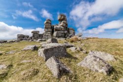 Great Staple Tor, Dartmoor National Park Wallpaper