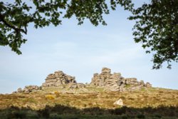 Hound Tor - Dartmoor National Park Wallpaper