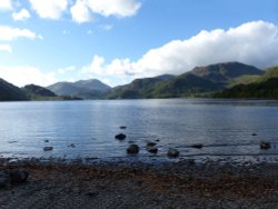 Ullswater from Aira pier Wallpaper
