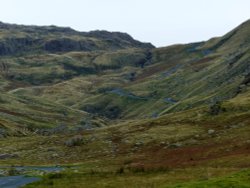 Wrynose Pass between Hardknot and Ambleside Wallpaper