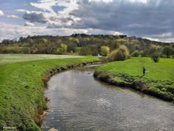 Stour Valley Spring North Dorset Wallpaper