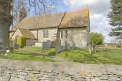 St. Giles church, Noke, Oxfordshire Wallpaper