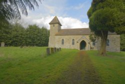 Holy Trinity Church, Godington, Oxfordshire Wallpaper