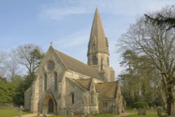 St Michael and All Angels Church, Leafield, Oxfordshire Wallpaper