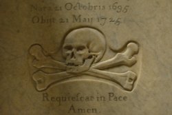 Skull and Crossbones, Warkworth, Northamptonshire Wallpaper