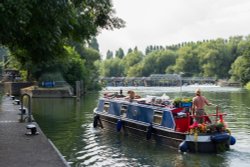 Caversham Lock Wallpaper