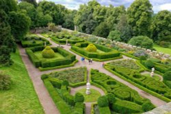 Chillingham Castle, The Gardens. Wallpaper