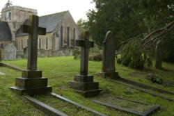 The Churchyard, Faringdon, Oxfordshire Wallpaper