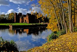 Kirby Muxloe Castle. Wallpaper