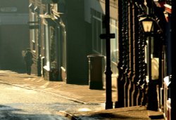 St Edward Street, Leek, Staffordshire Wallpaper