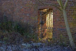 Garden Gate in Brough Park, Leek, Staffordshire Wallpaper