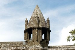 Belltower, St Mary's Church, Acton Turville, Gloucestershire 2011 Wallpaper