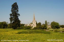Church of St Giles, Alderton, Wiltshire 2012 Wallpaper