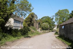 Back Lane, Alderton, Wiltshire 2012 Wallpaper