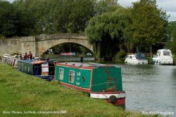 River Thames, Lechlade, Gloucestershire 2009 Wallpaper