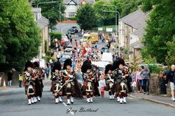 Accrington pipe band Wallpaper