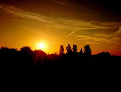 Sunrise over York Wallpaper