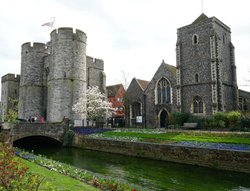 The West Gate at Canterbury Wallpaper