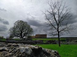 At Binham Priory Wallpaper