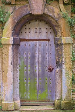 Kirby Hall - Old Door